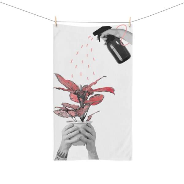 Botanical Hand Towel – Perfect for Plant Lovers and Home Decor - GIFTZ For Your Loved Ones