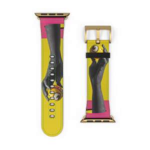 Vibrant Art Watch Band with Bold Graphic Design - GIFTZ For Your Loved Ones