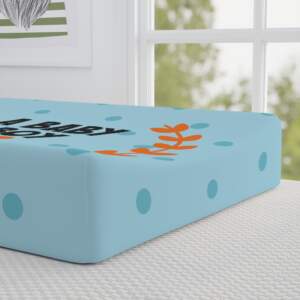 Baby Boy Changing Pad Cover with Cute Cartoon Design - GIFTZ For Your Loved Ones