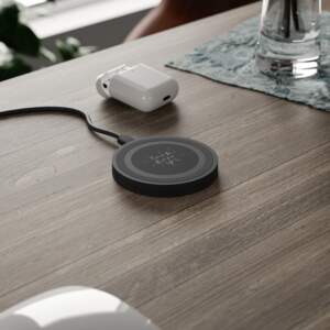 Wireless Charging Pad - 'Time to Wake Up' Design - GIFTZ For Your Loved Ones