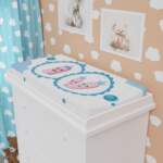 Cute Cartoon Baby Changing Pad Cover - Adorable Design for Nursery - GIFTZ For your loved ones