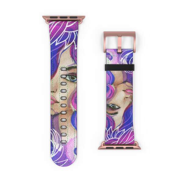 Artistic Floral Watch Band For Women - Vibrant, Stylish Accessory - GIFTZ For Your Loved Ones