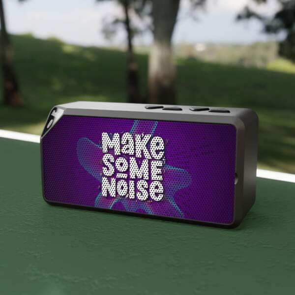 Portable Bluetooth Speaker with 'Make Some Noise' Design - GIFTZ For Your Loved Ones