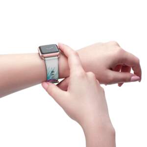 Vibrant Carnival Watch Band with Colorful Mask Design - GIFTZ For Your Loved Ones