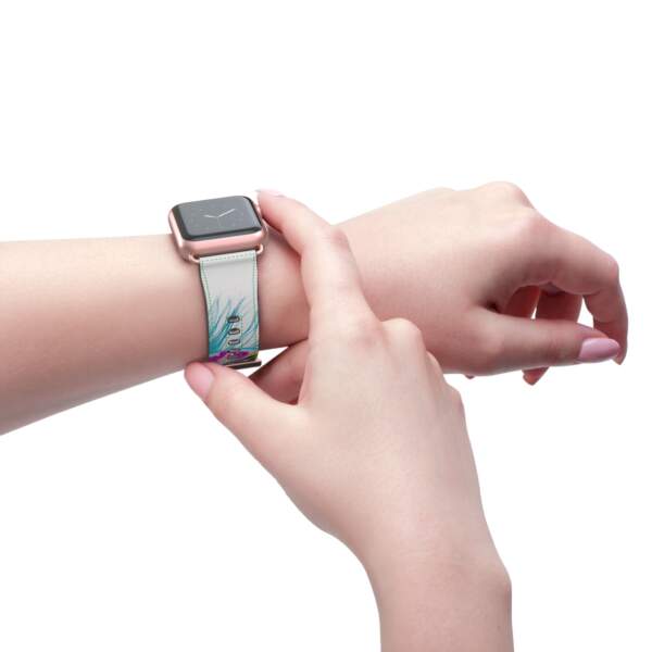 Vibrant Carnival Watch Band with Colorful Mask Design - GIFTZ For Your Loved Ones