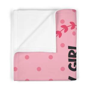 Adorable Pink Fleece Baby Blanket for Newborns - Perfect Gift for Baby Girls - GIFTZ For your loved ones
