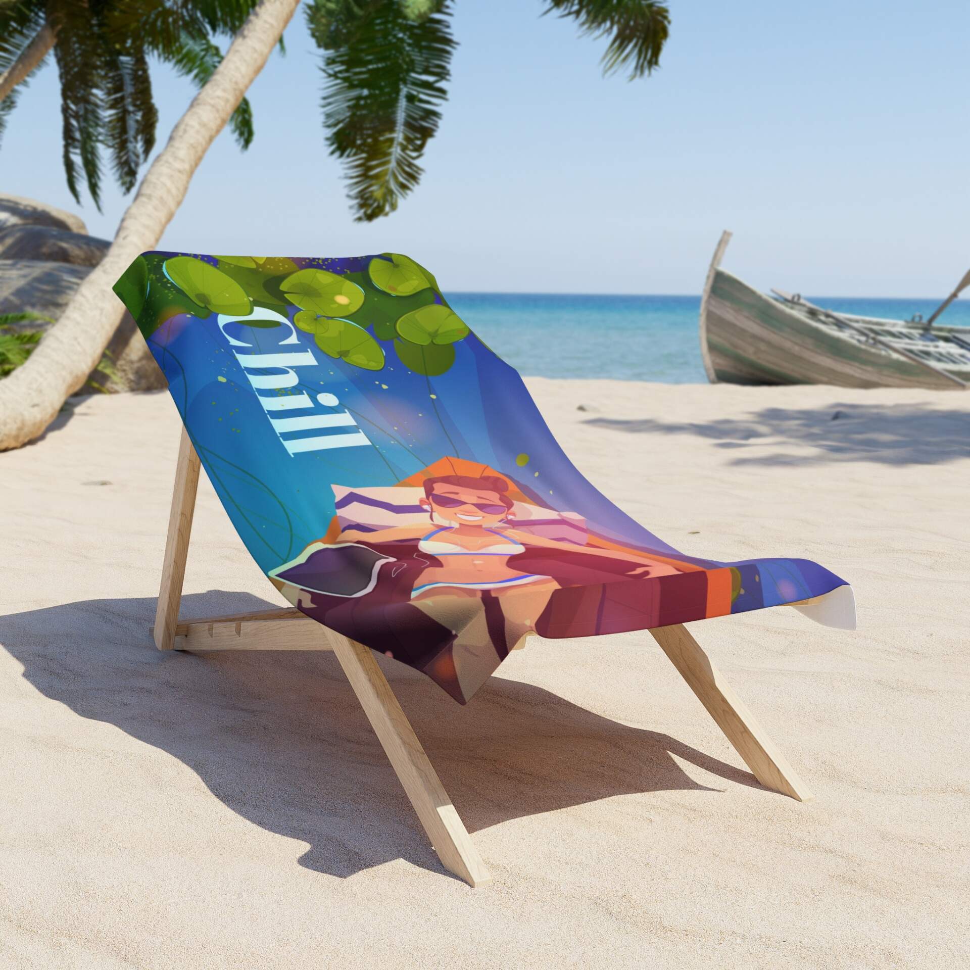 Chill Vibes Beach Towel - Perfect for Summer Fun and Relaxation - GIFTZ For Your Loved Ones