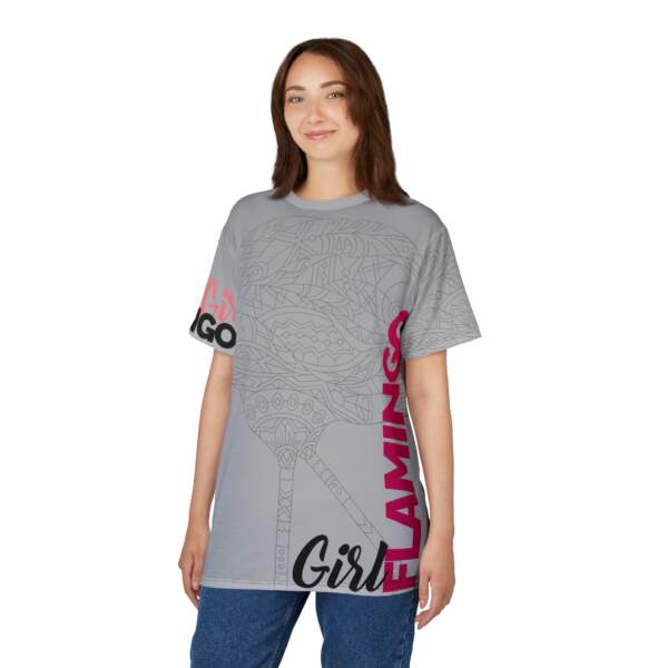 Flamingo Girl All-Over Print Tee for Women's - GIFTZ For your loved ones